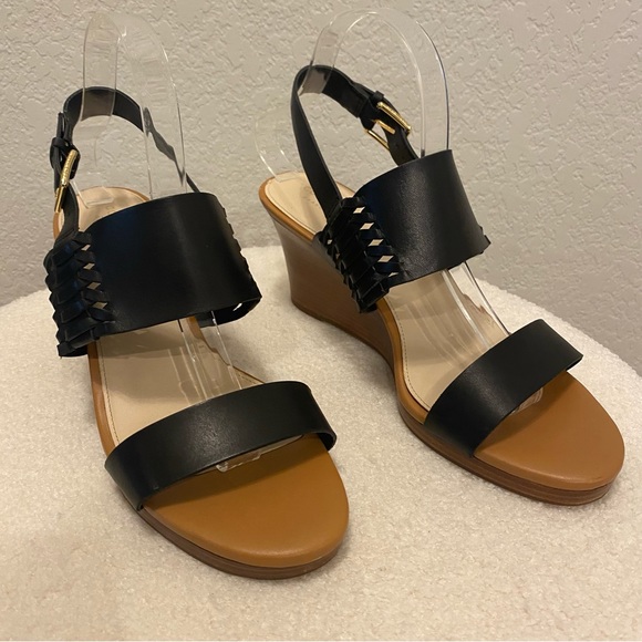 Cole Haan Paiva Grand Slingback Wedge Sandals Size 9.5B - Picture 9 of 11